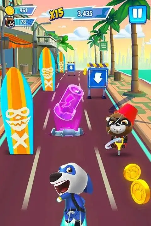Talking Tom Hero Dash - скриншот 3