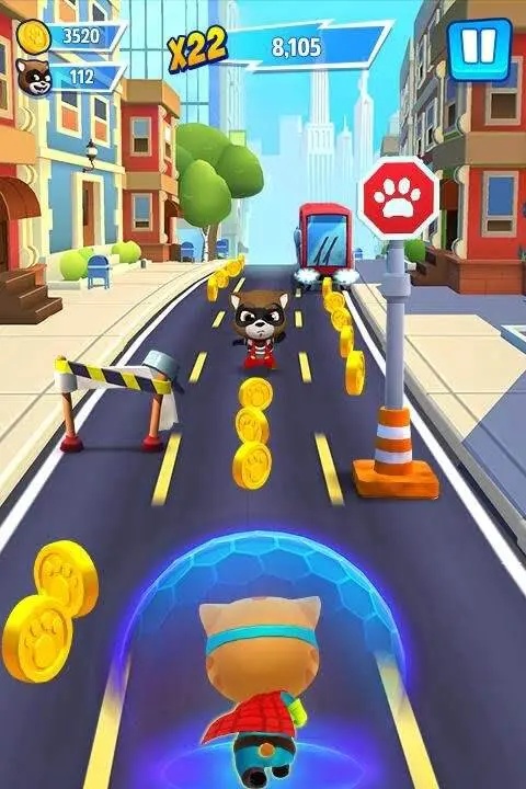 Talking Tom Hero Dash - скриншот 4