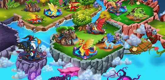 DRAGON VILLAGE -city sim mania - скриншот 2