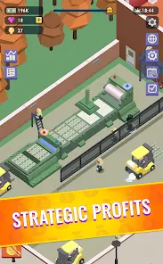 Idle Bank - Money Games - скриншот 2