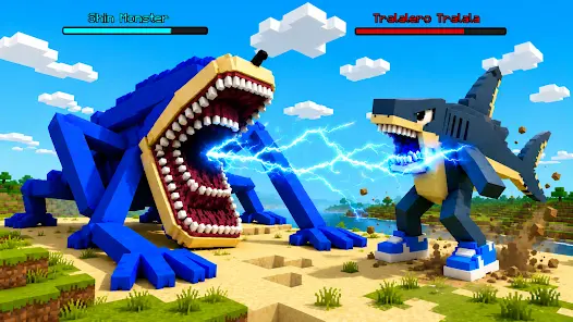 Build Block 3D: Battle World - скриншот 1