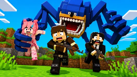 Build Block 3D: Battle World - скриншот 2