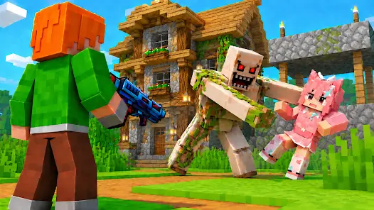 Build Block 3D: Battle World - скриншот 3