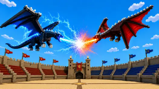 Build Block 3D: Battle World - скриншот 4