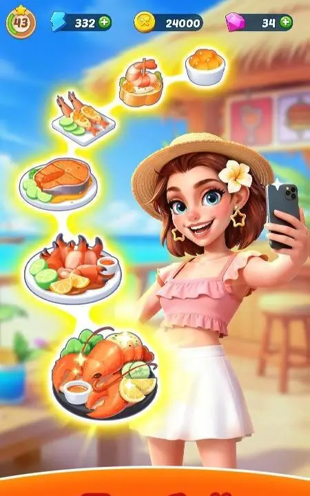 Tasty Travels: Merge Game - скриншот 4