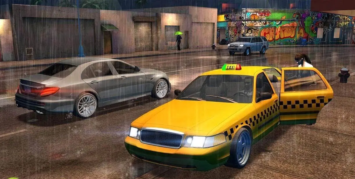 Taxi Car Simulator: EVO - скриншот 1