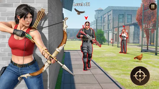 Archer Assassin Shooting Game - скриншот 4