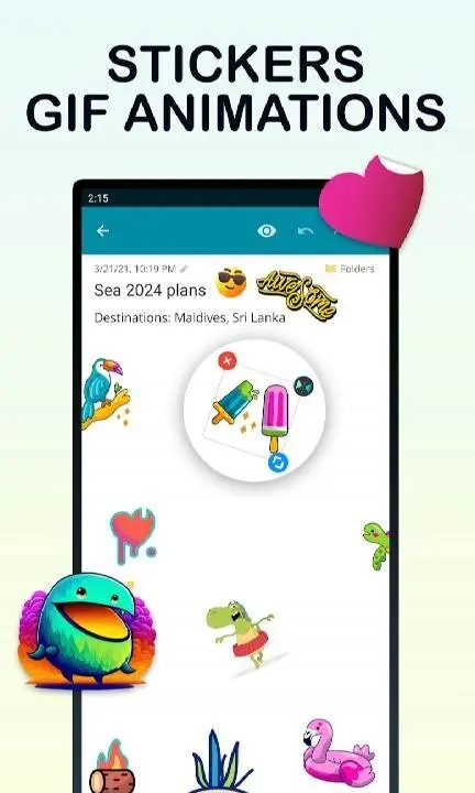 Teka Notes - Notepad - скриншот 3