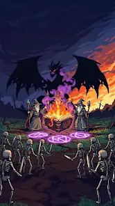 Idle Wizard: AFK RPG - скриншот 3