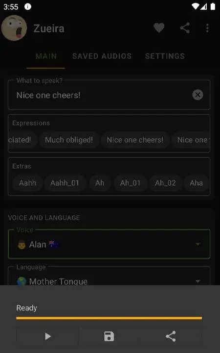 The Zueiras Voice: Text to Speech, Read Aloud TTS - скриншот 3