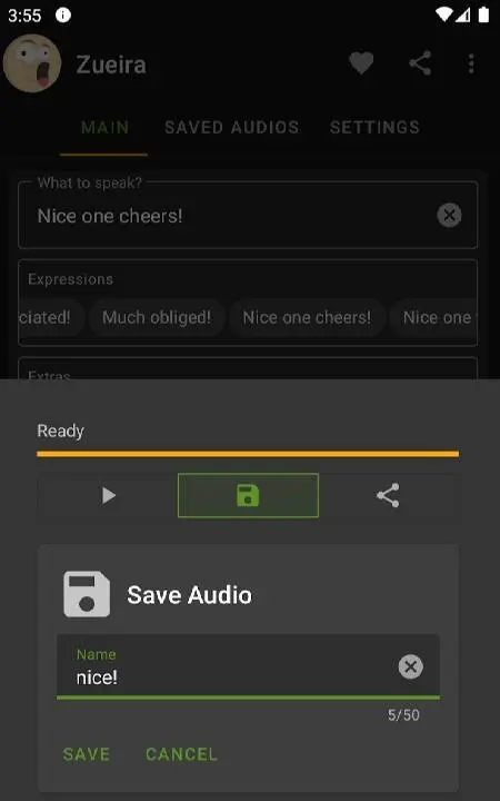 The Zueiras Voice: Text to Speech, Read Aloud TTS - скриншот 4