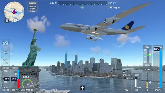 FlyWings 2026 Flight Simulator - скриншот 1