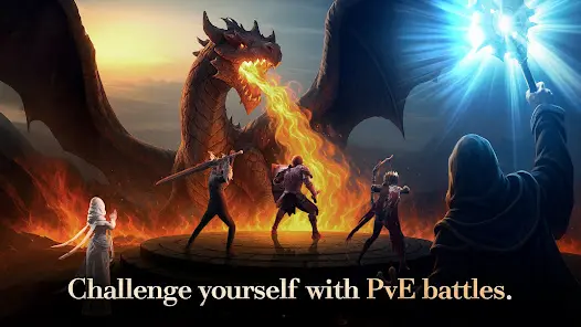 GODS RAID : Team Battle RPG - скриншот 1