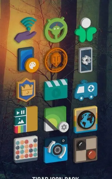Tigad Pro Icon Pack - скриншот 1