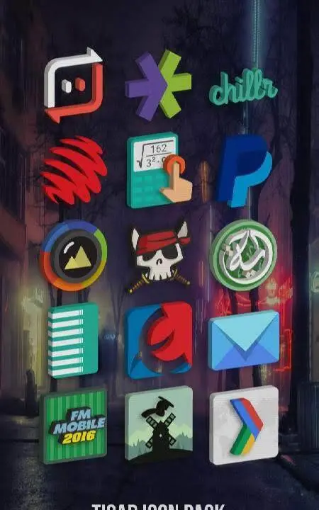 Tigad Pro Icon Pack - скриншот 2