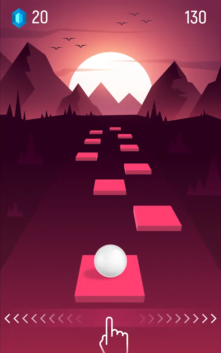 Tiles Hop: Forever Dancing Ball - скриншот 1