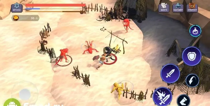 Titan Soul: Action RPG Offline - скриншот 4