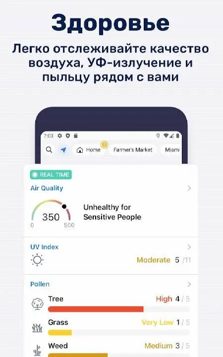 Tomorrow.io - скриншот 2