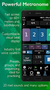 TonalEnergy Tuner & Metronome - скриншот 4