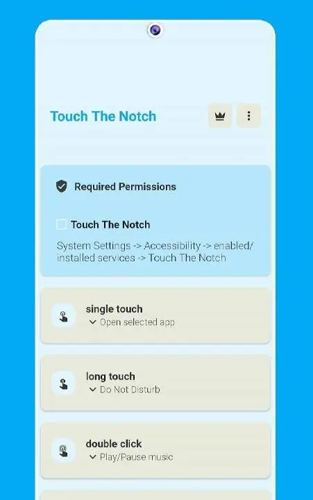Touch The Notch - скриншот 1