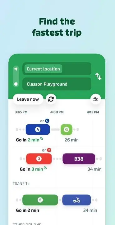 Transit • Subway & Bus Times - скриншот 3