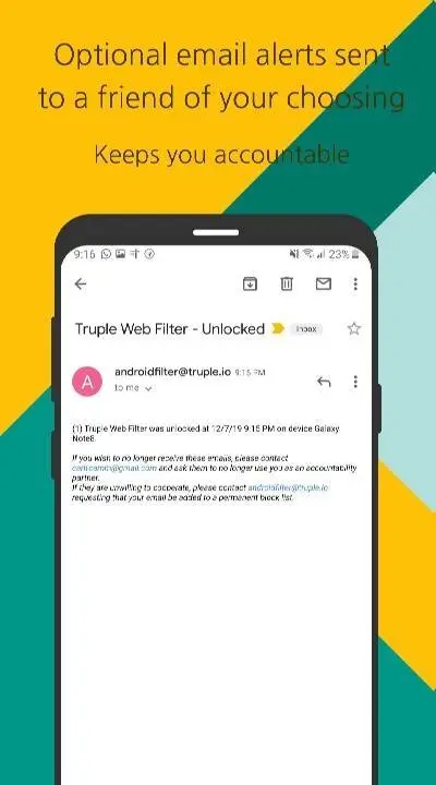 Truple Porn Filter / Blocker - скриншот 2