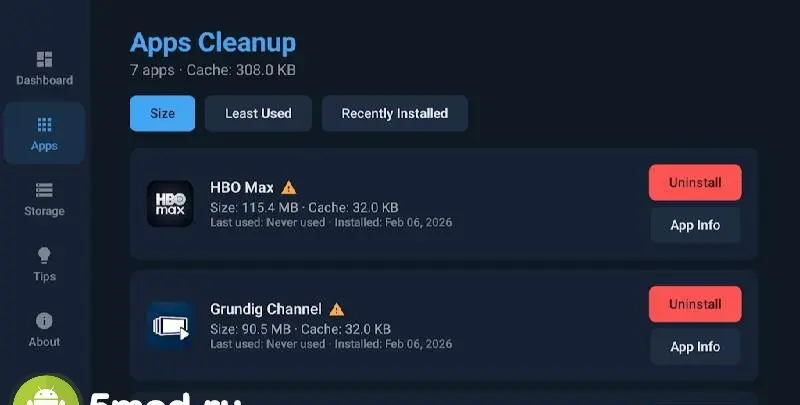 TV Cleaner - скриншот 2