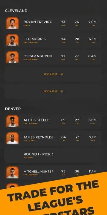 Ultimate GM Basketball Manager - скриншот 4