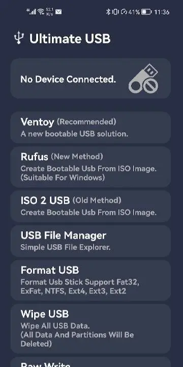 Ultimate USB (All-In-One Tool) - скриншот 1