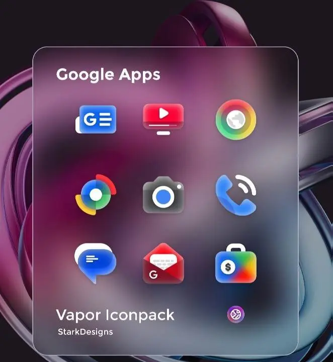 Vapor IconPack – Modern Icons - скриншот 1