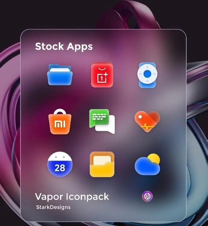 Vapor IconPack – Modern Icons - скриншот 2