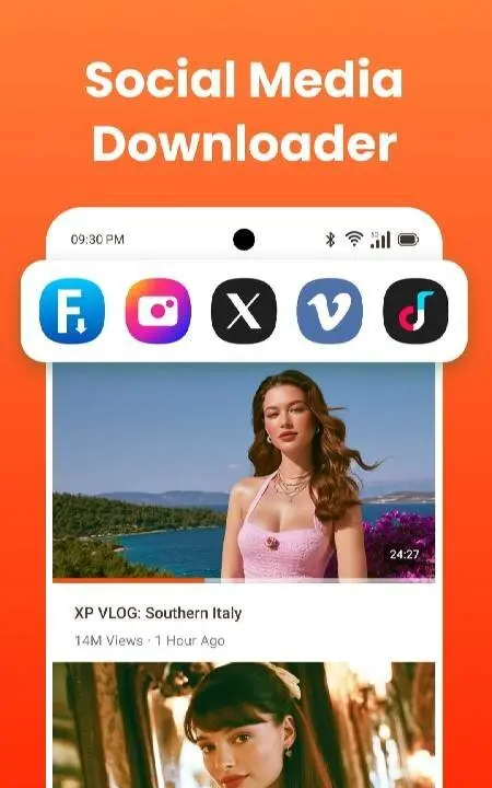 Video downloader, download app - скриншот 2