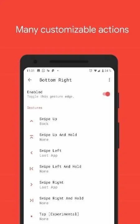 Vivid Navigation Gestures - скриншот 3