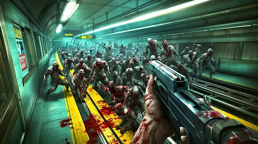 Zombie Fire 3D: зомби - скриншот 1
