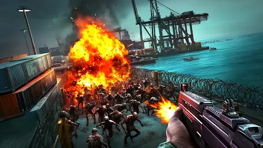 Zombie Fire 3D: зомби - скриншот 7