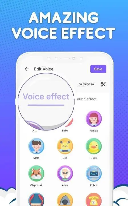Voice Changer by Sound Effects - скриншот 1