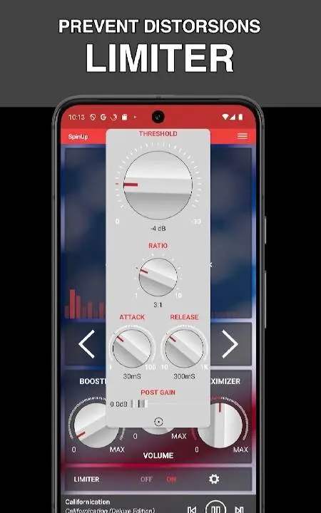 Volume Booster - SpinUp - скриншот 4