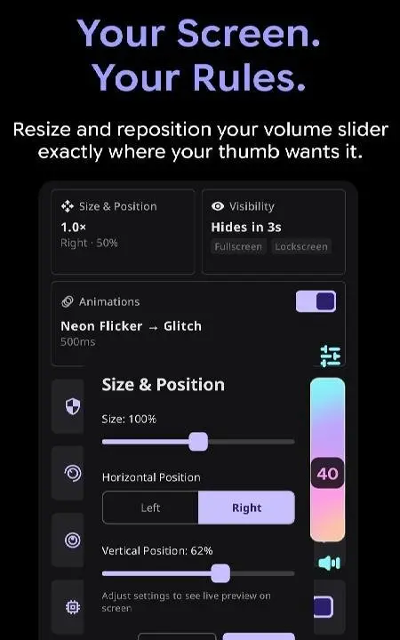 Volume Control Styles SynEdge - скриншот 3