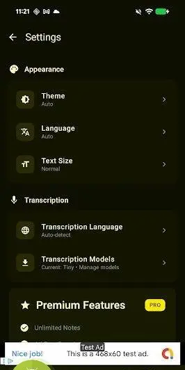 VoxaNotes:Voice to Text Pro - скриншот 4