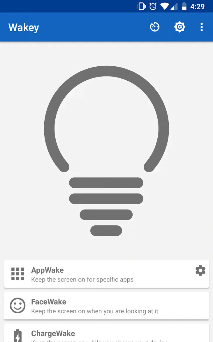 Wakey: Keep Your Screen On - скриншот 1