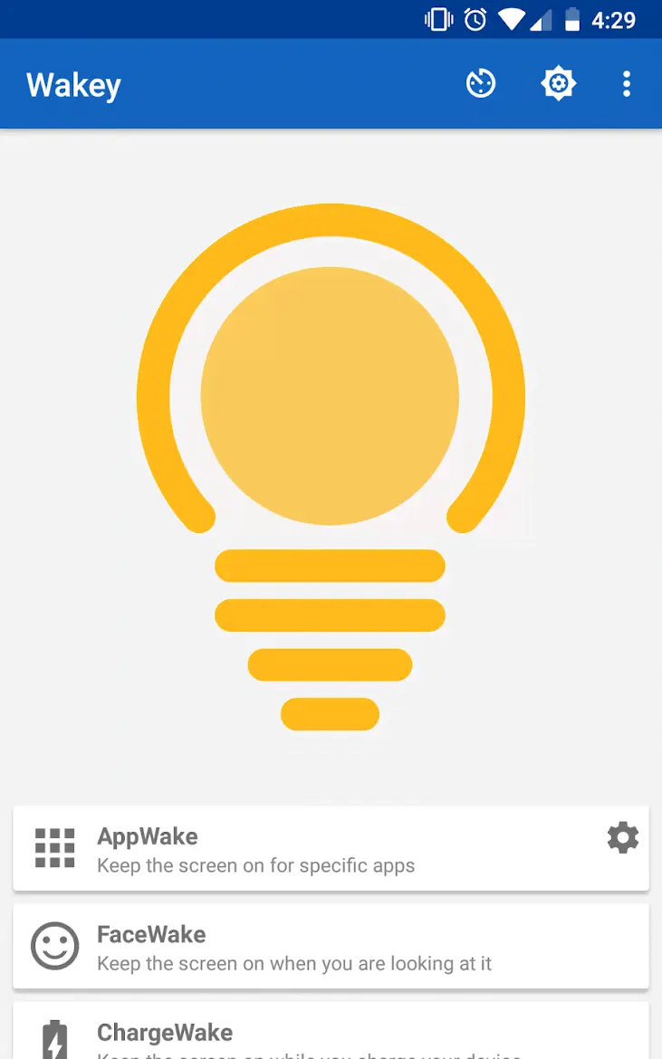 Wakey: Keep Your Screen On - скриншот 2
