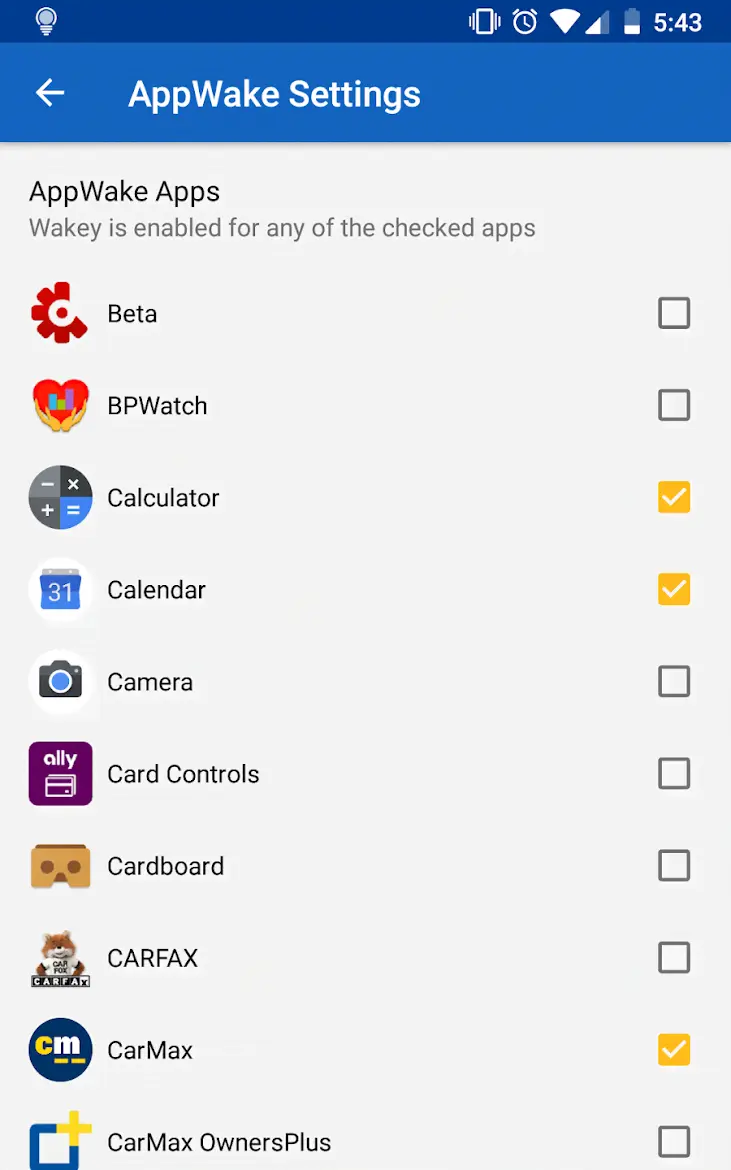 Wakey: Keep Your Screen On - скриншот 3
