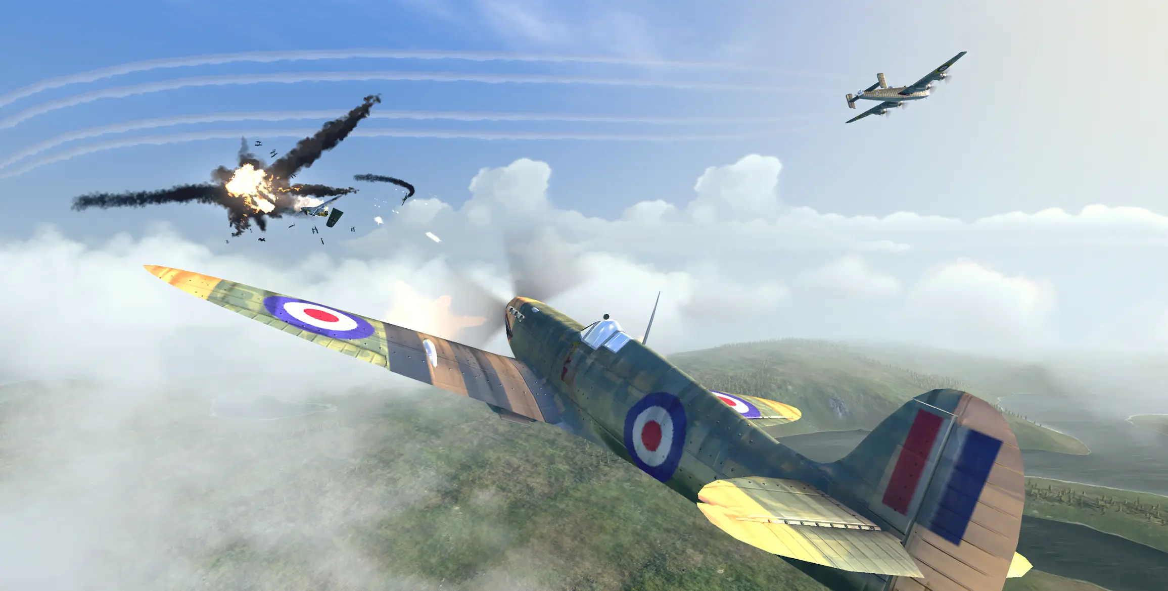 Warplanes: WW2 Dogfight - скриншот 1