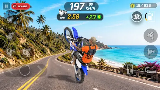 Wheelie Master: Moto Ride 3D - скриншот 5