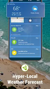 Weather Forecast by WeatherBug - скриншот 1