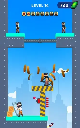 Web Master: Стикмен Супергерой - скриншот 7
