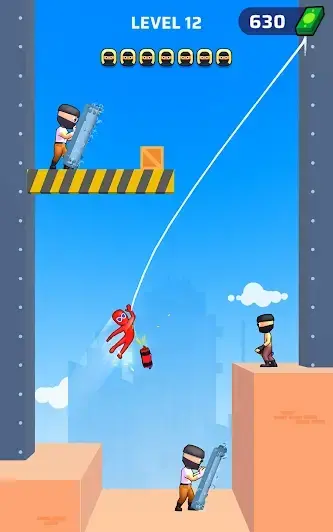 Web Master: Стикмен Супергерой - скриншот 1