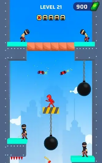 Web Master: Стикмен Супергерой - скриншот 3