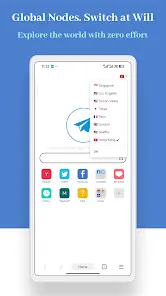 WebShuttle - Proxy Browser - скриншот 1