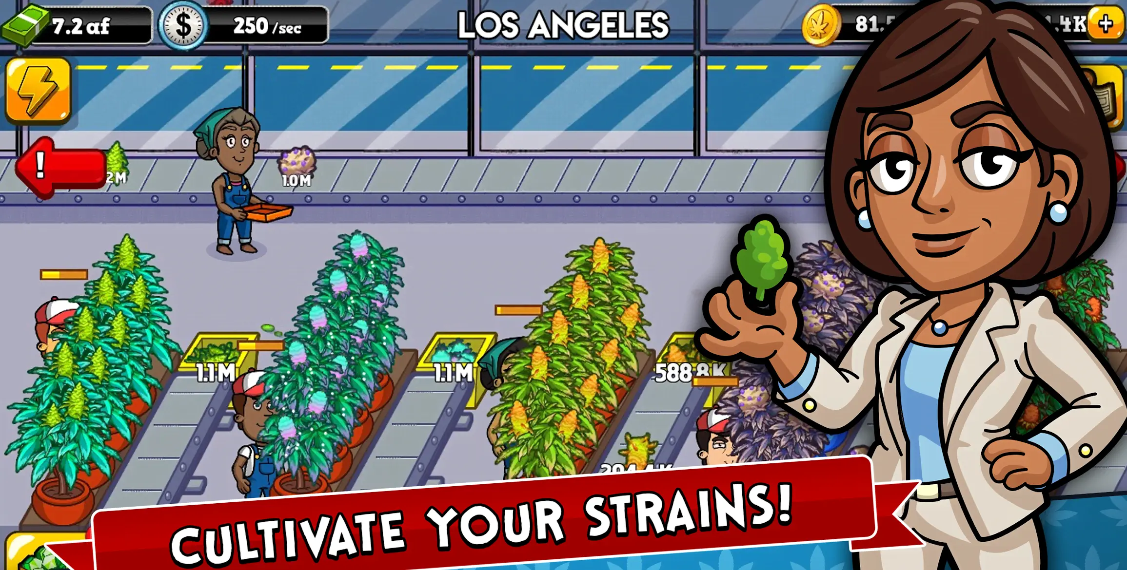 Weed Inc: Idle Tycoon - скриншот 1